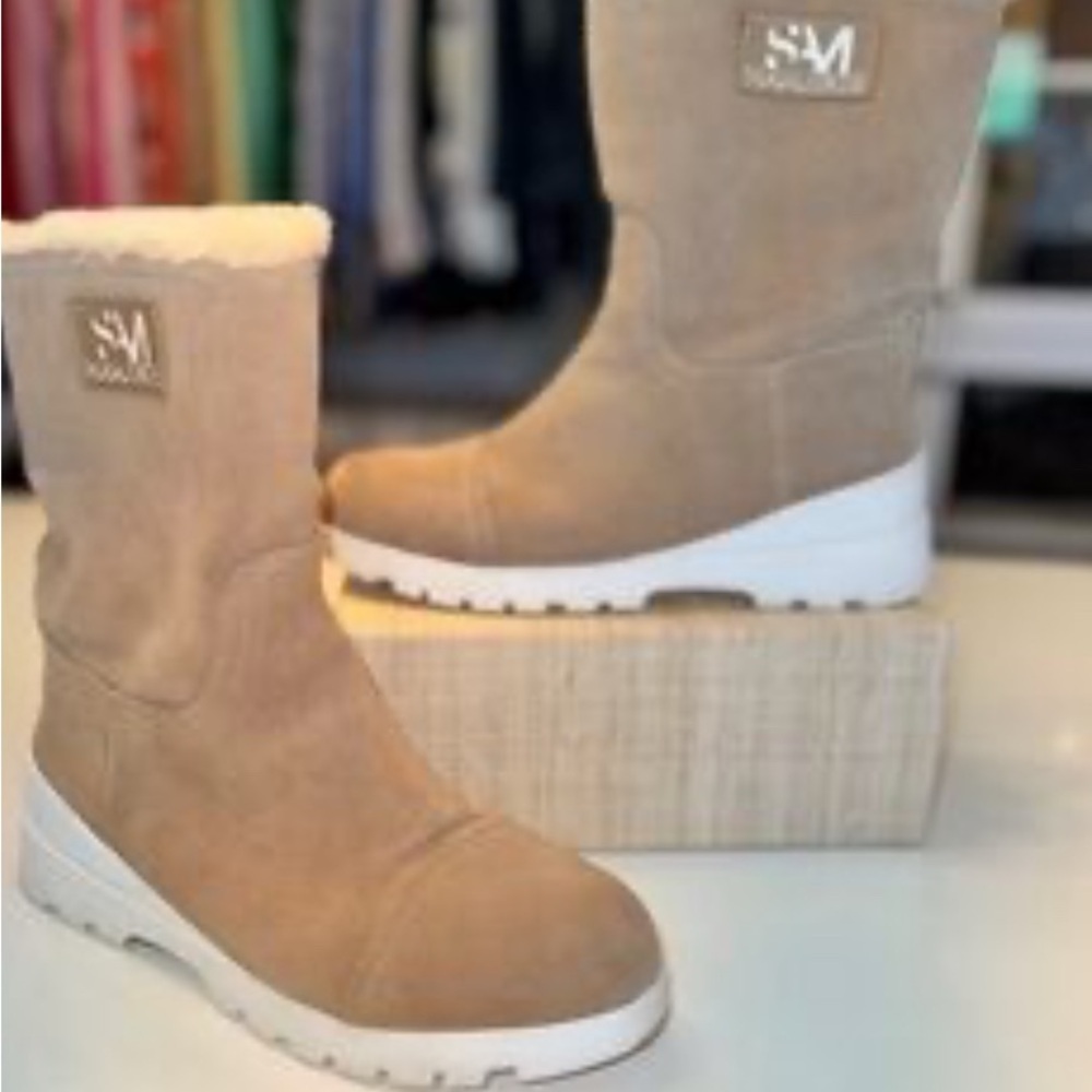 Sam Edelman Kaylee Shearling Boots – Women’s Size 9.5